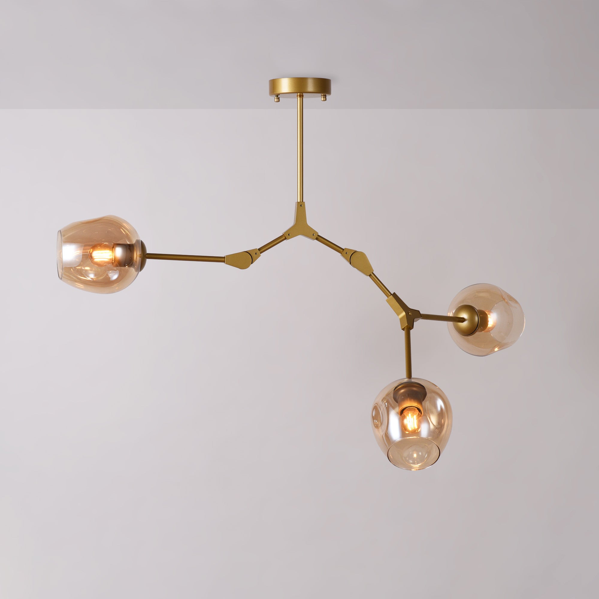 Lámpara de techo articulada "ORIÓN 3" - 3 x E27 (16)