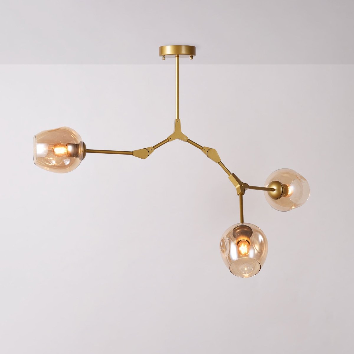 Lámpara de techo articulada "ORIÓN 3" - 3 x E27 - Barcelona Led-Decoración