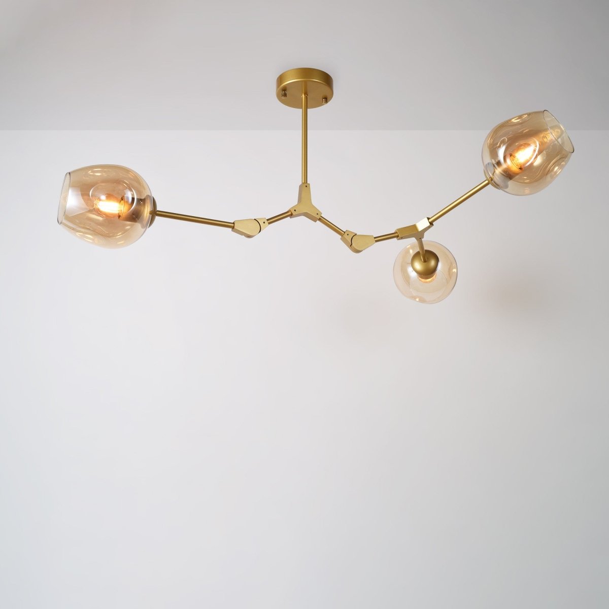 Lámpara de techo articulada "ORIÓN 3" - 3 x E27 - Barcelona Led-Decoración
