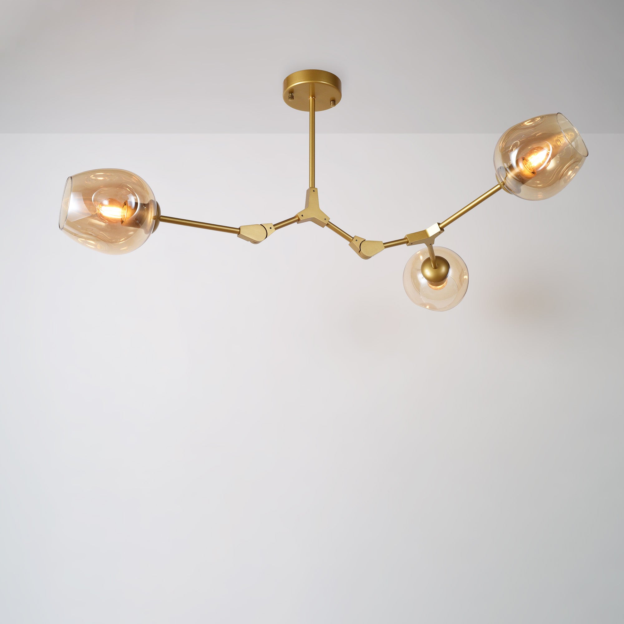 Lámpara de techo articulada "ORIÓN 3" - 3 x E27 (19)