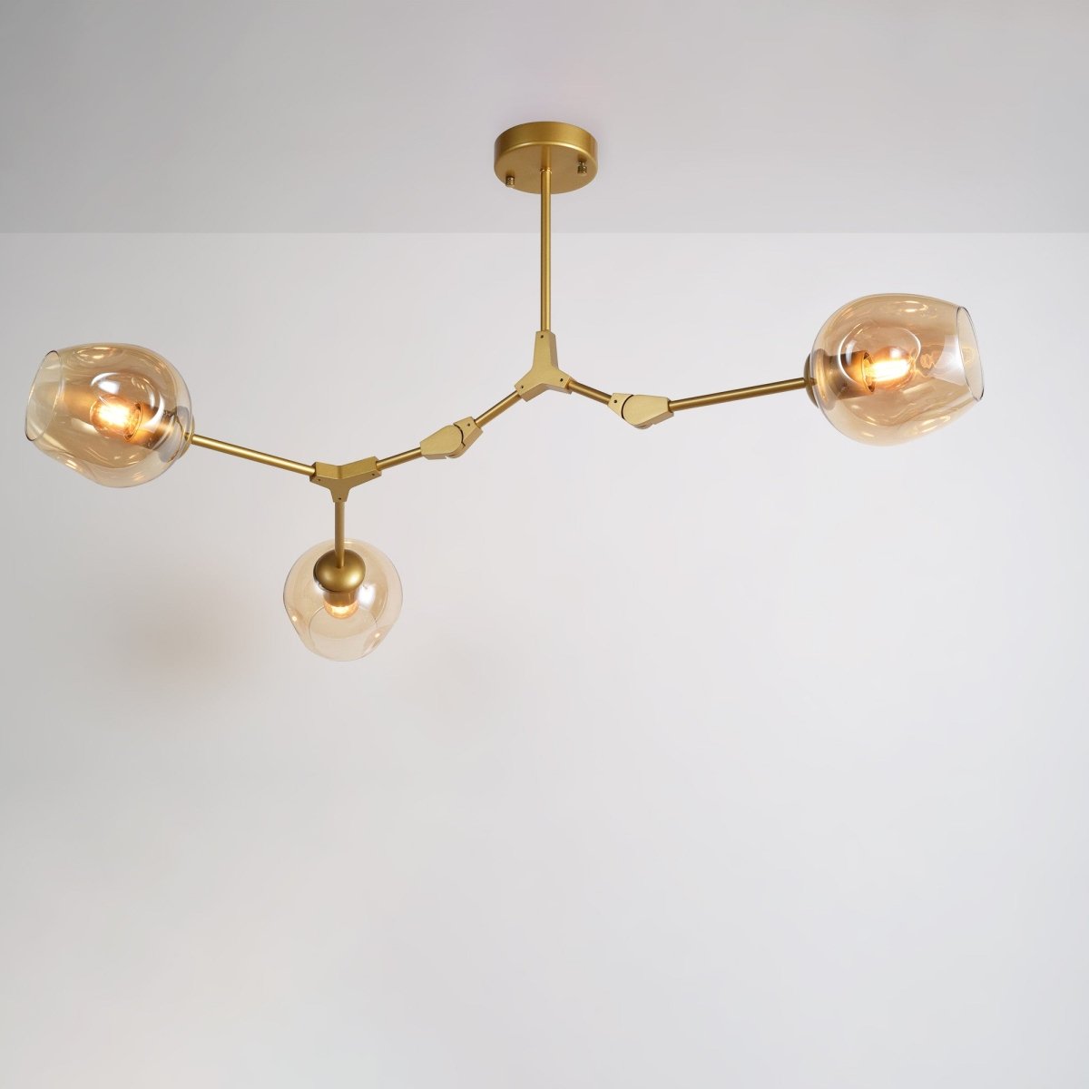 Lámpara de techo articulada "ORIÓN 3" - 3 x E27 - Barcelona Led-Decoración