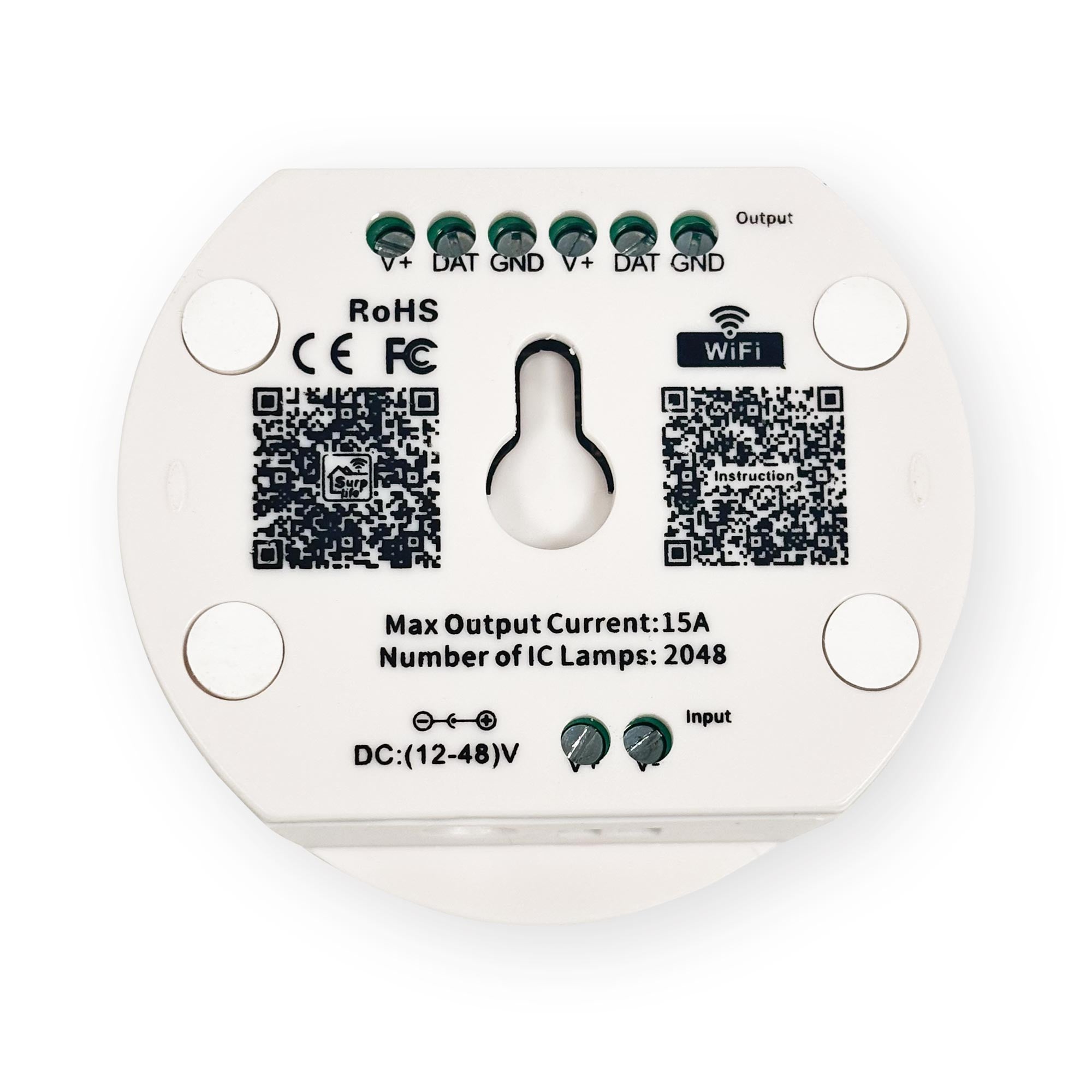 Kit - Contolador y fuente de alimentación para lámpara hexagonal - RGB IC (1)