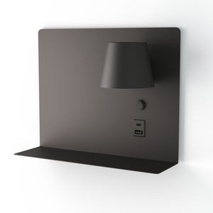 Aplique de pared para lectura "BASKOP" - 6W - CCT - Puerto USB + USB-C (3)