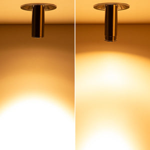 Foco LED empotrable orientable "ALAI" - Zoom - 100mm - 2800K - LED COB - chip Cree - 7W (42)