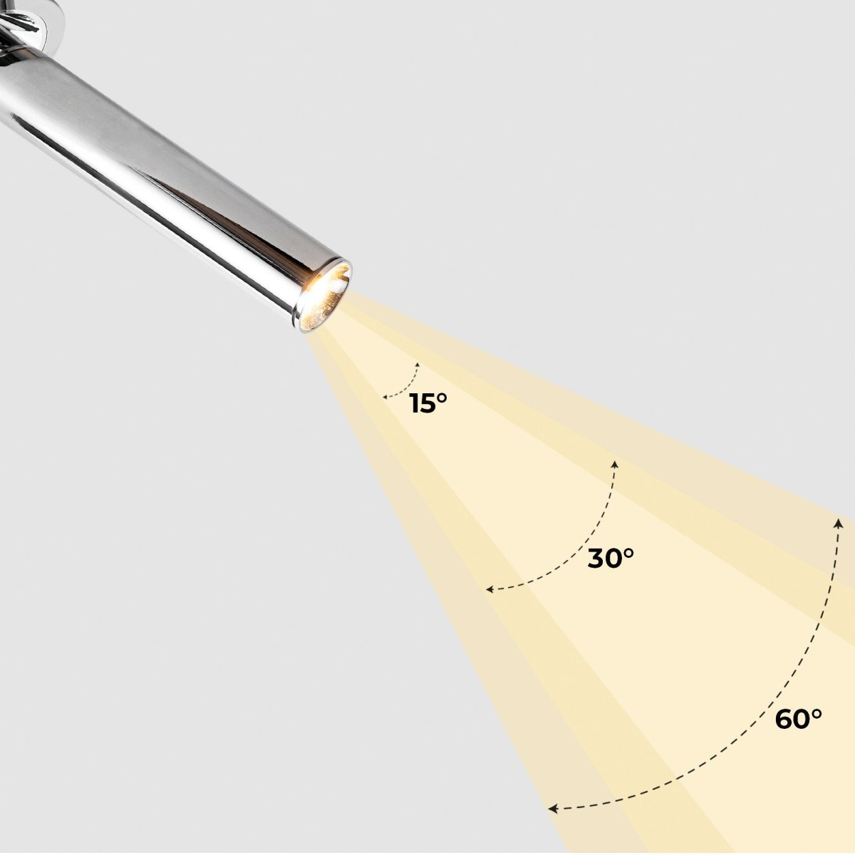 Foco LED empotrable orientable "ALAI" - Zoom - 200mm - 2800K - LED COB - chip Cree - 7W - Barcelona Led-