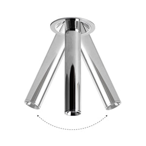 Foco LED empotrable orientable "ALAI" - Zoom - 200mm - 2800K - LED COB - chip Cree - 7W (41)