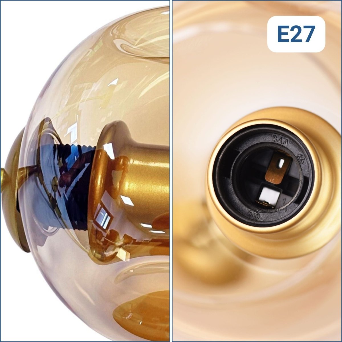Lámpara de techo articulada "ORIÓN 6" - 6 x E27 - Barcelona Led-Decoración