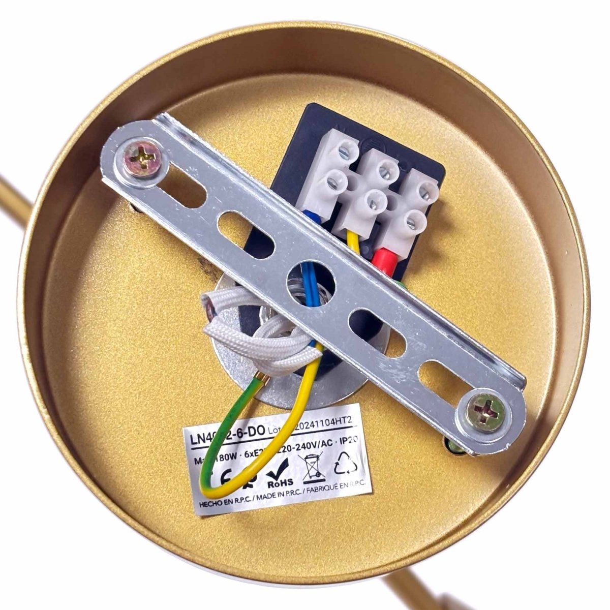 Lámpara de techo articulada "ORIÓN 6" - 6 x E27 - Barcelona Led-Decoración