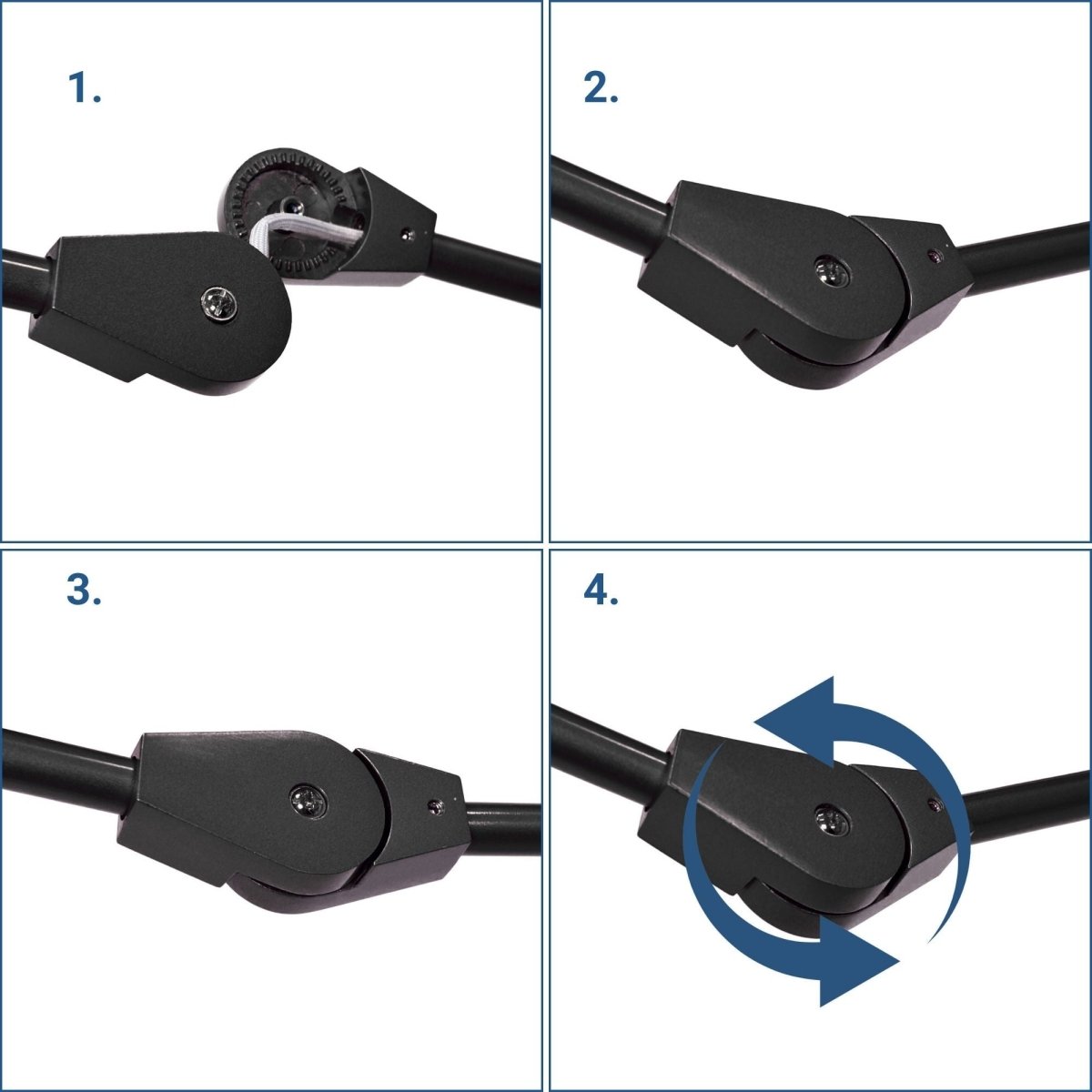 Lámpara de techo articulada "ORIÓN 6" - 6 x E27 - Barcelona Led-Decoración