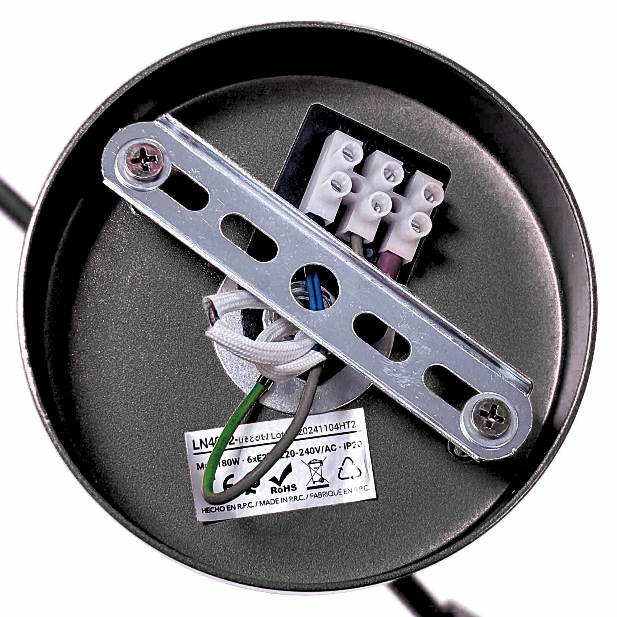 Lámpara de techo articulada "ORIÓN 3" - 3 x E27 (30)