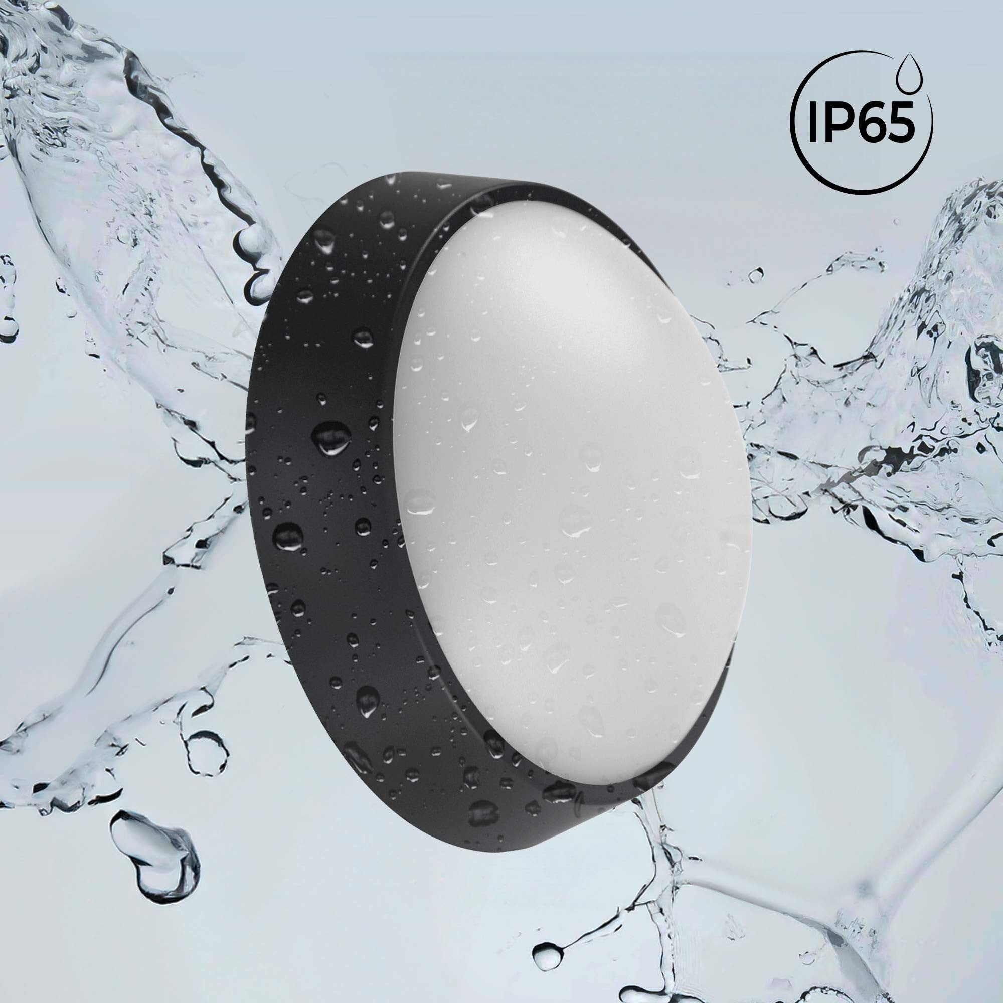 Plafón LED exterior redondo - 15W - CCT - 1500lm - IP65 (8)