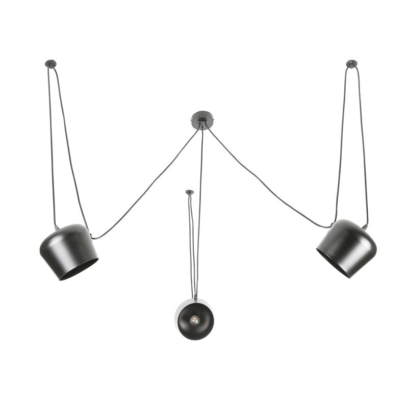 Lámpara colgante moderna triple "Blus" - E27 (20) & Lámpara colgante moderna triple "Blus" - E27