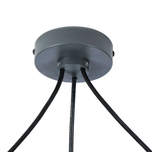 Lámpara colgante moderna triple "Blus" - E27 (26)