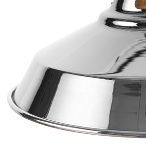 Lámpara industrial retro colgante "MANACOR" con cúpula de metal (20)