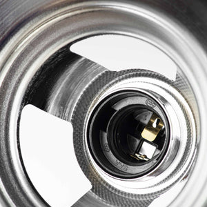 Lámpara industrial retro colgante "MANACOR" con cúpula de metal (22)