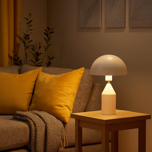 Lampada da tavolo in metallo 