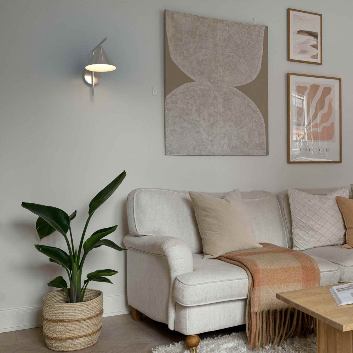 Aplique de pared de diseño "LUSSY" - E27 - Barcelona Led-Decoración