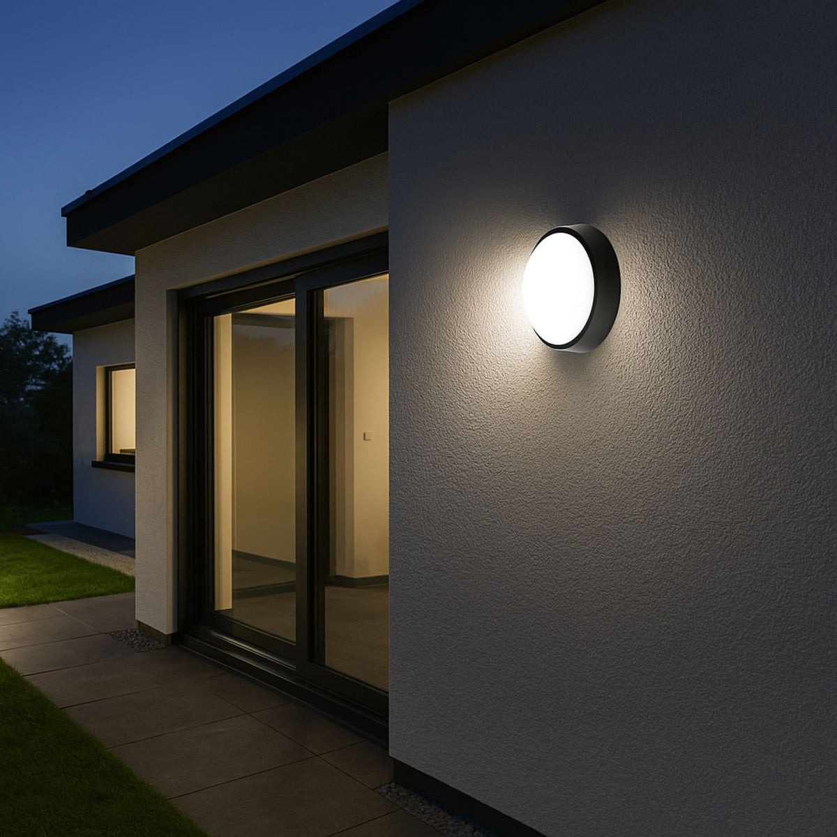 Plafón LED exterior redondo - 20W - CCT - 1800lm - IP65 (10)