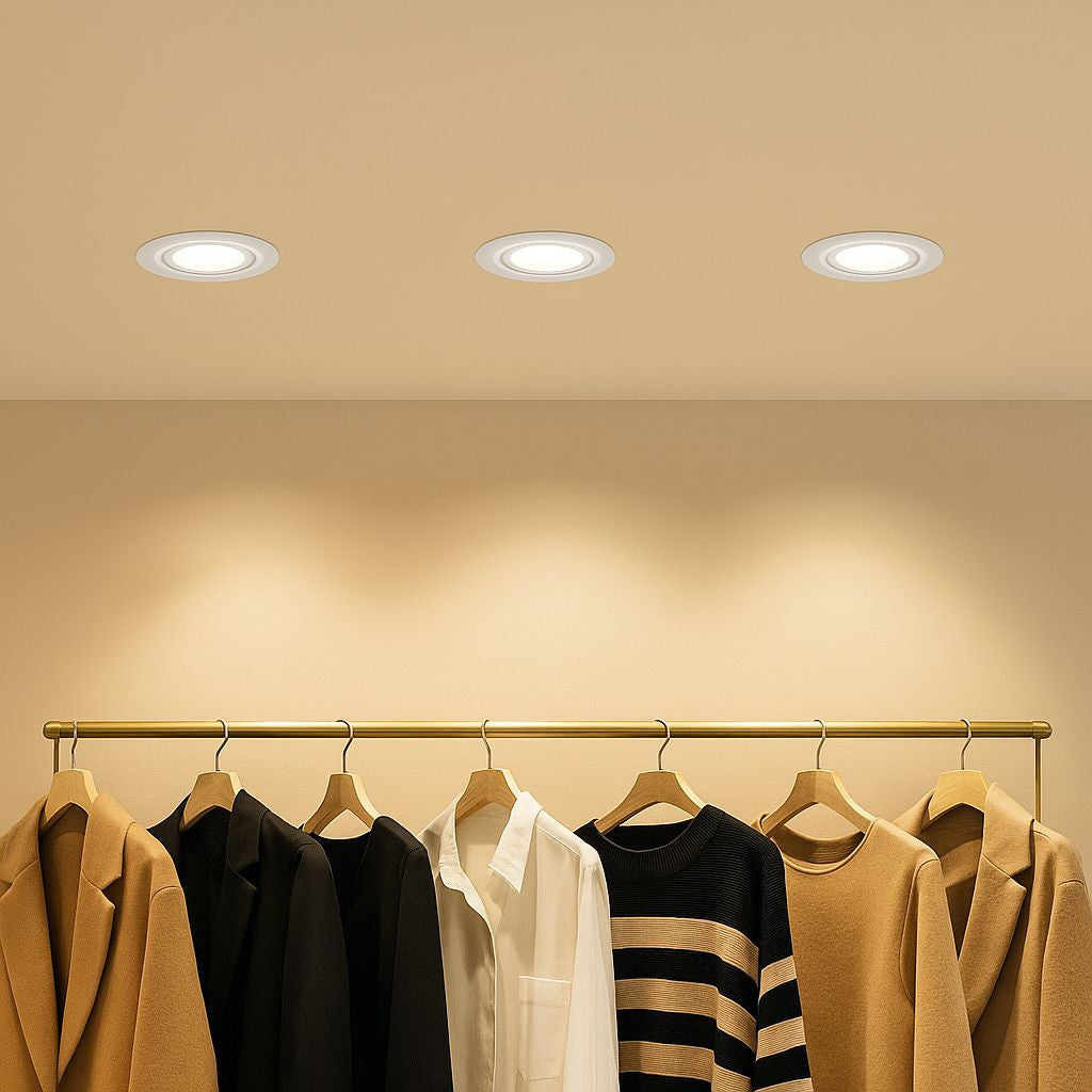 Downlight LED COB CCT 42W - CRI90 - Chip Bridgelux - Driver Lifud - IP20 - Corte Ø 215mm (17)