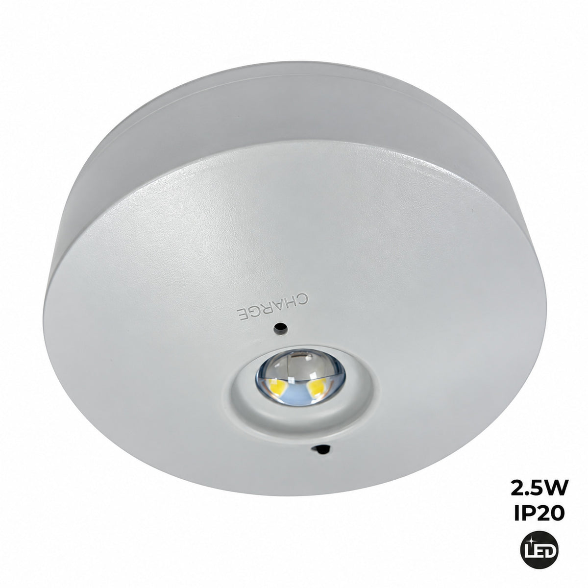 Luz de Emergencia y Permanente LED para superficie 150lm 2,5W - 3 horas IP20
