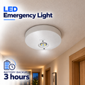 Awaryjna i trwała lampa LED do zamontowania na powierzchni 150lm 2,5W - 3 godziny IP20 2