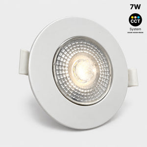 Downlight LED empotrable orientable - 3W-5W-7W - CCT - 560lm - Corte Ø75mm - IP20