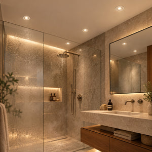 Downlight LED empotrable fijo - 7W - CCT - 560lm - Corte Ø75mm - IP54 (3)