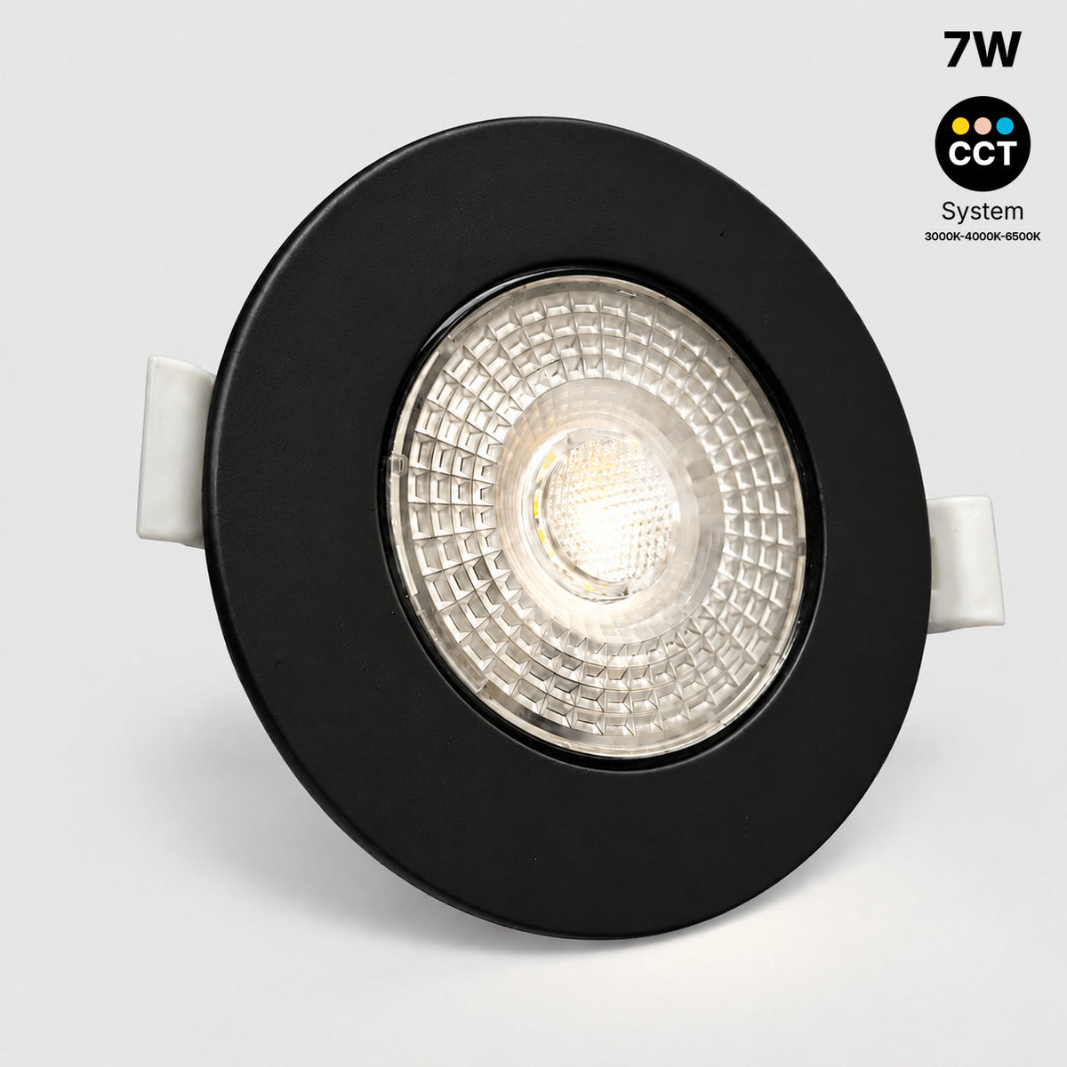 Downlight LED empotrable orientable - 3W-5W-7W - CCT - 560lm - Corte Ø75mm - IP20 (10)
