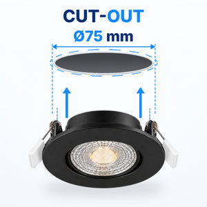 Downlight LED empotrable orientable - 3W-5W-7W - CCT - 560lm - Corte Ø75mm - IP20 (16)