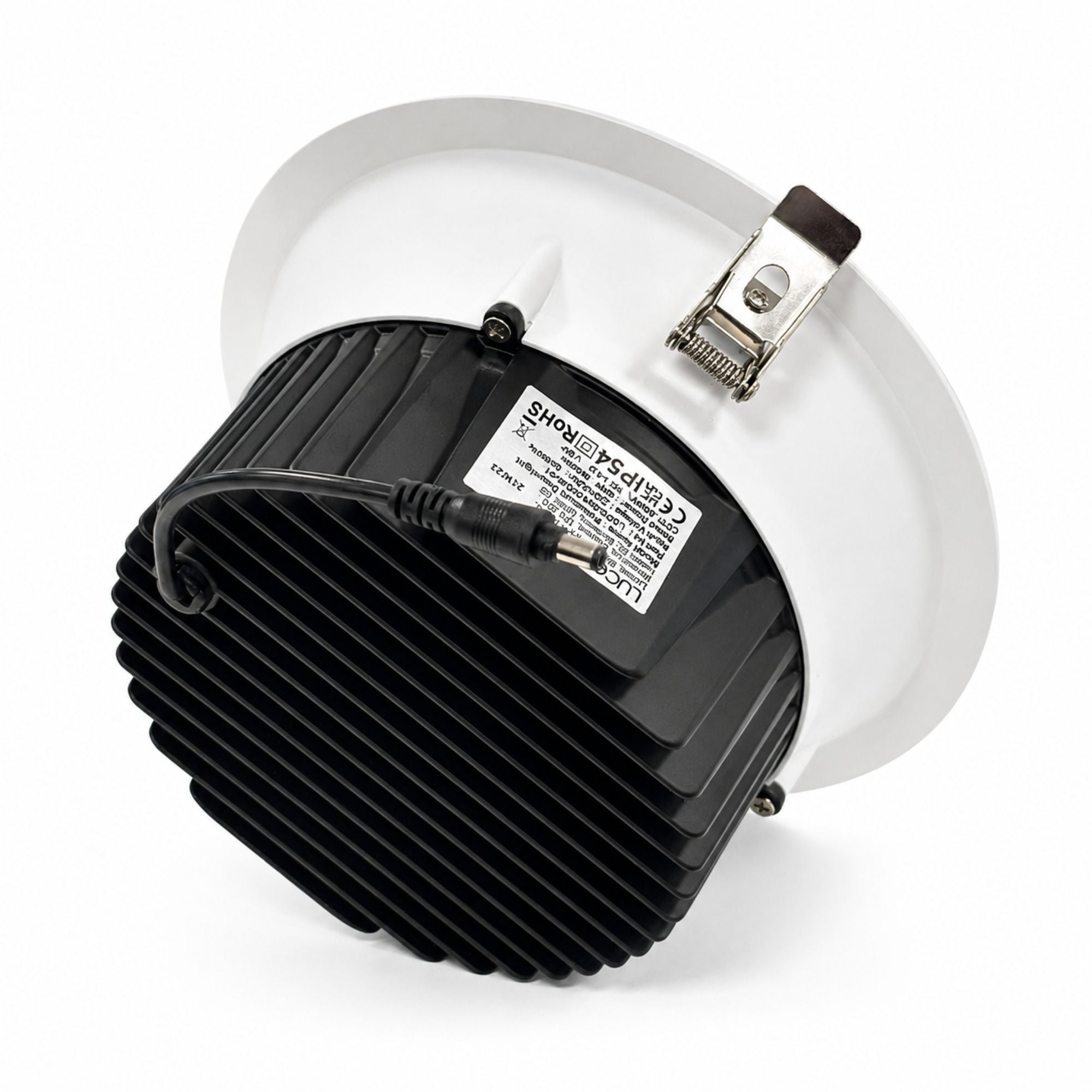 Downlight LED empotrable - Chip especial para frutas y verduras - 30W - Corte Ø200 mm - IP54 - UGR19 (15)
