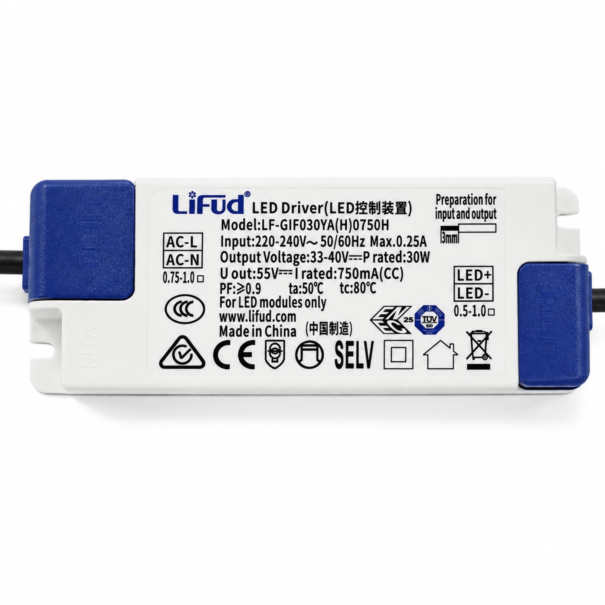 Downlight LED empotrable - Chip especial para frutas y verduras - 30W - Corte Ø200 mm - IP54 - UGR19 (18)