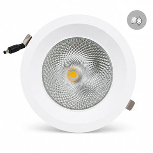 Downlight LED empotrable - Chip especial para joyerías - 30W - Corte Ø200 mm - IP54 - UGR19