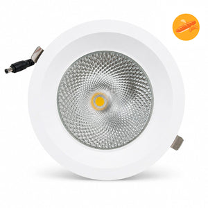 Downlight LED empotrable - Chip especial para panaderías - 30W - Corte Ø200 mm - IP54 - UGR19