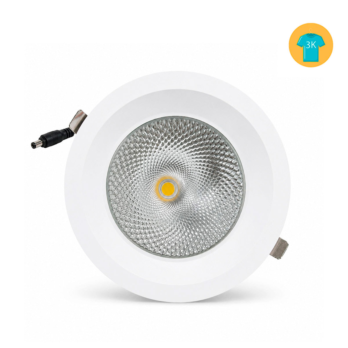Downlight LED empotrable - Chip especial para moda y retail - 30W - Corte Ø200 mm - IP54 - UGR19 (11)