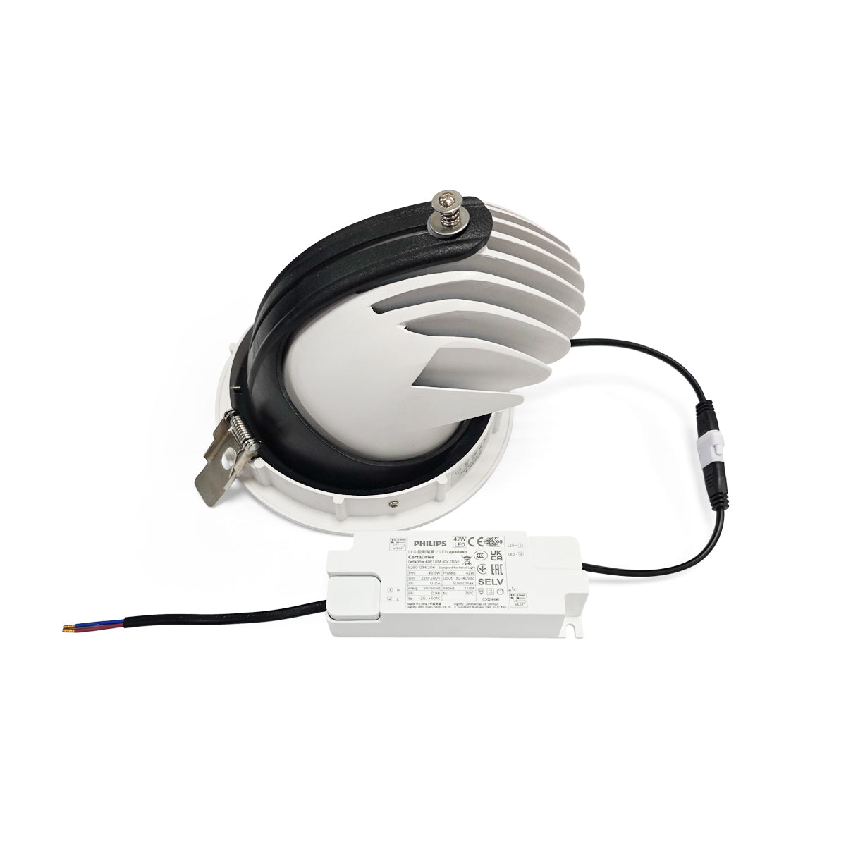 Downlight LED basculante empotrable - Chip especial para pescaderías - 40W (17)