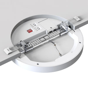 Plafón LED circular CCT con sensor PIR -12W /15W/18W - Diámetro ajustable - Superficie / empotrable - IP54 (5)