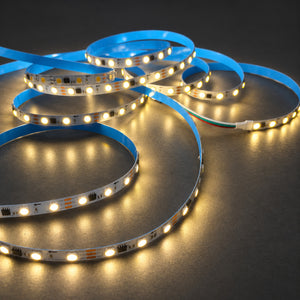 Tira de LED inteligente IC 12V DC - 14,4W/m - IP20 - 60 LED/m - Ancho 10mm - 5 metros (12)