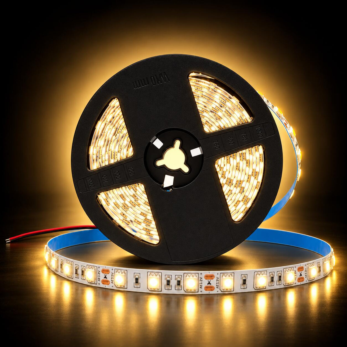 Tira de LED 12V-DC 72W 10mm monocolor IP20 (SMD5050 60cn/m) Rollo 5 metros (5)