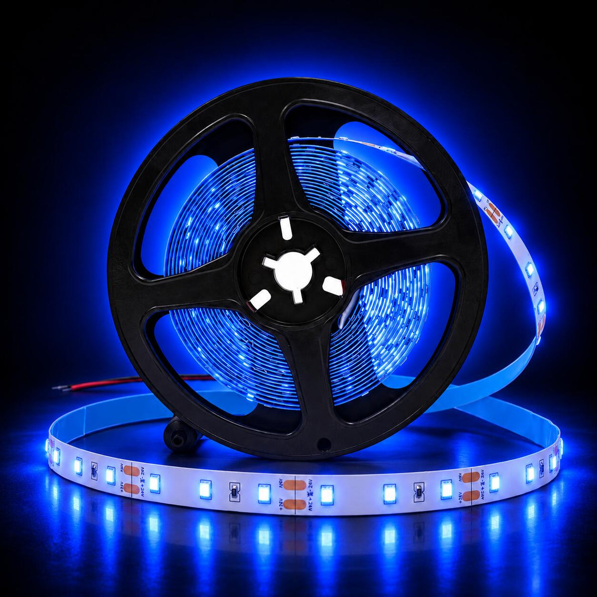 Tira de LED 12V-DC 50W 10mm monocolor IP20 (SMD2835 60ch/m) Rollo 5 metros (12)