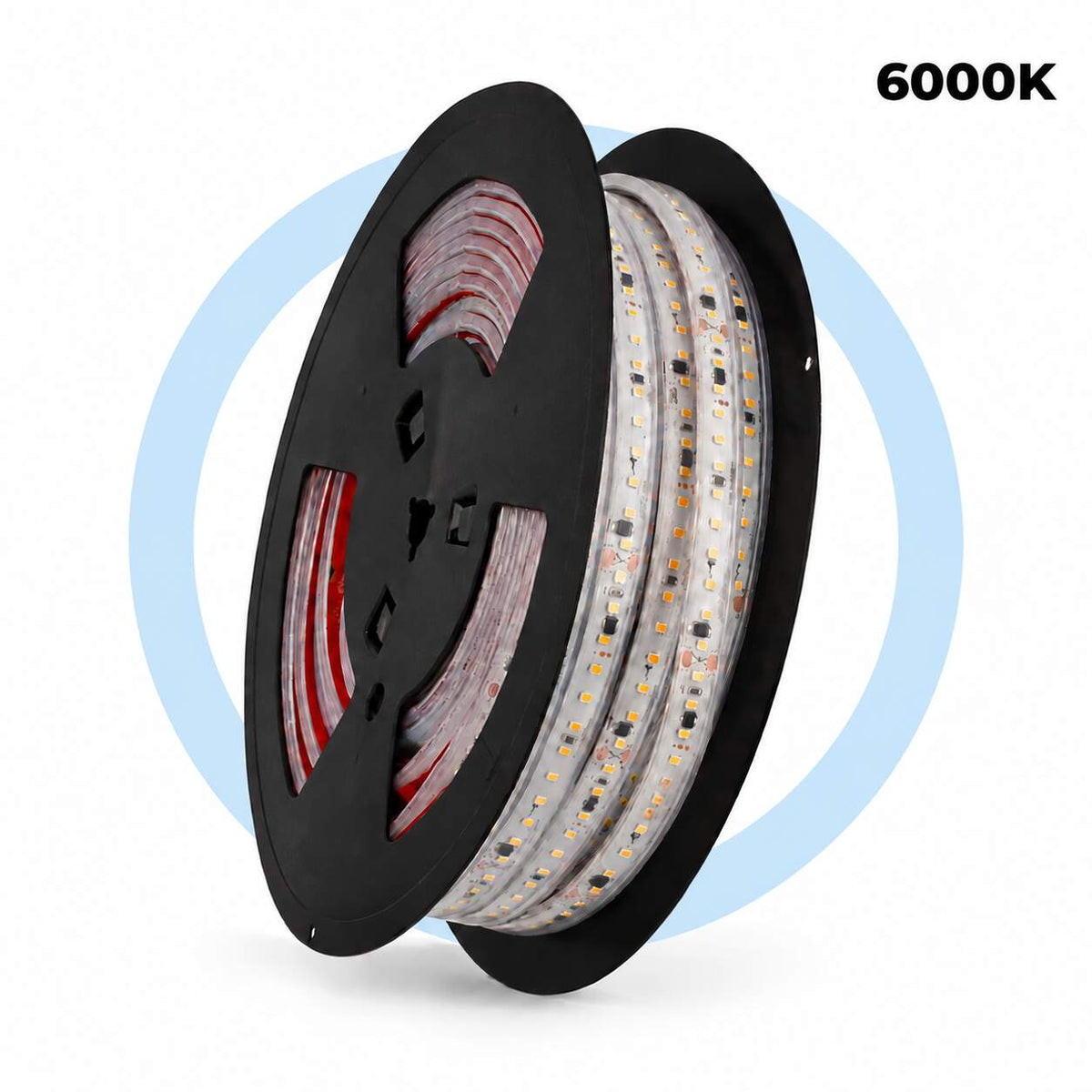 Tira LED 220V - 300W (2400xSMD2835) - 12mm - Apta exterior: IP67 - Rollo 20 metros (11)