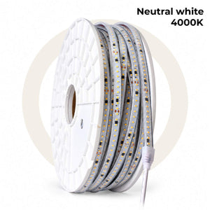 Tira LED 220V - 950W (6000xSMD2835) 12mm -  IP67 - Rollo 50 metros - Corte cada 10cm (15)