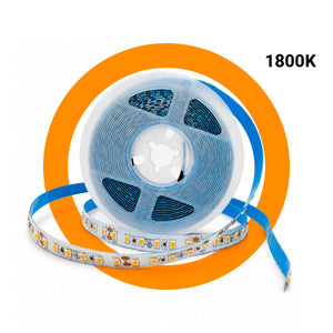 Tira LED 24V DC - 18W/m - Monocolor - 10mm - IP20 - Rollo 5 metros - 120ch/m (8)