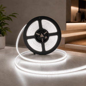 Tira LED COB 24V DC - 12W/m - 10mm - IP20 - Rollo de 10 metros - Corte cada 5cm (15)