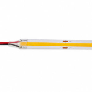 Tira LED COB 24V DC - 12W/m - 10mm - IP20 - Rollo de 10 metros - Corte cada 5cm (7)