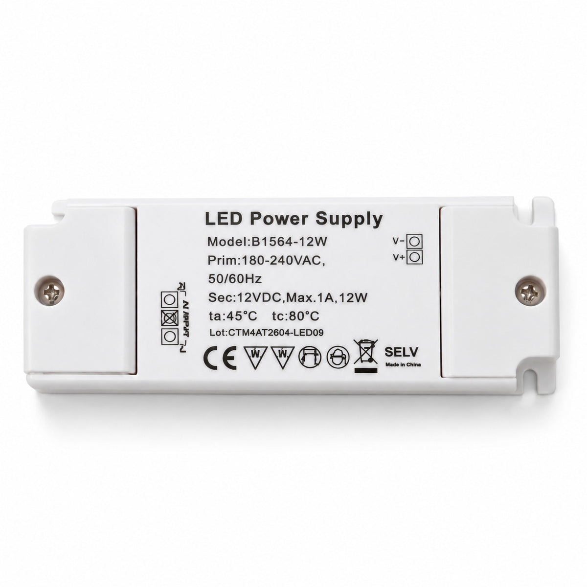 Fuente de alimentación 12V DC 12W 1A 100-240V (1)