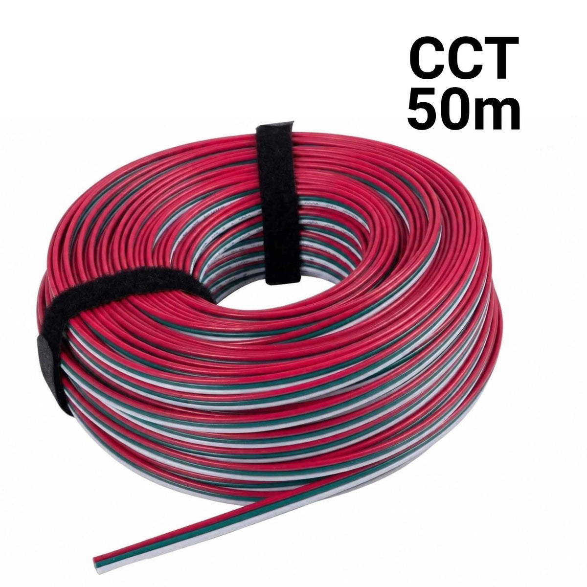 Cable conector para iluminación LED - Monocolor - RGB - CCT - RGBW - RGB+CCT - 12-24V - 50 metros