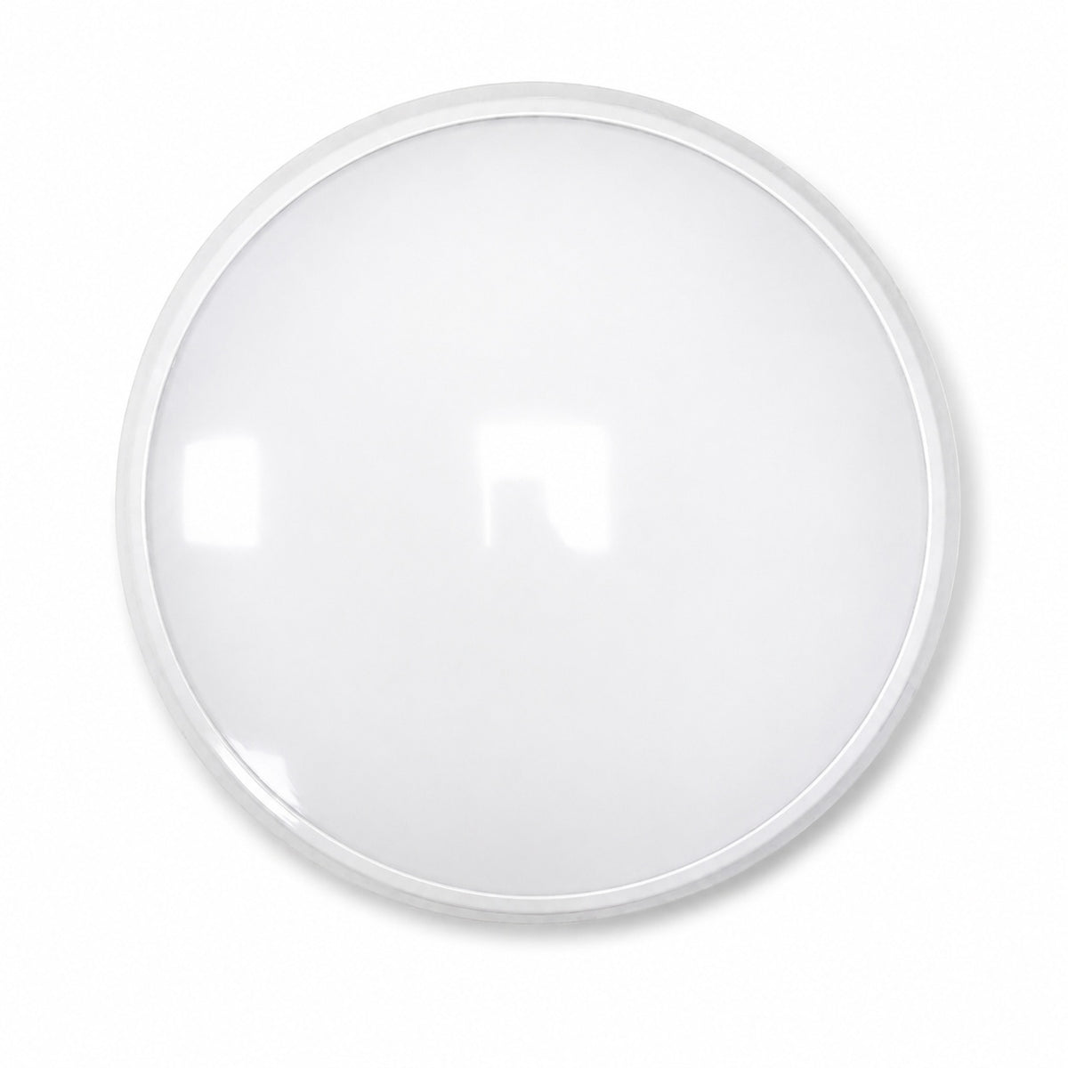 Plafón LED de techo estanco con sensor de movimiento + Luz de emergencia - CCT - Potencia ajustable 12W-16W - Ø31cm - IP65 (1)
