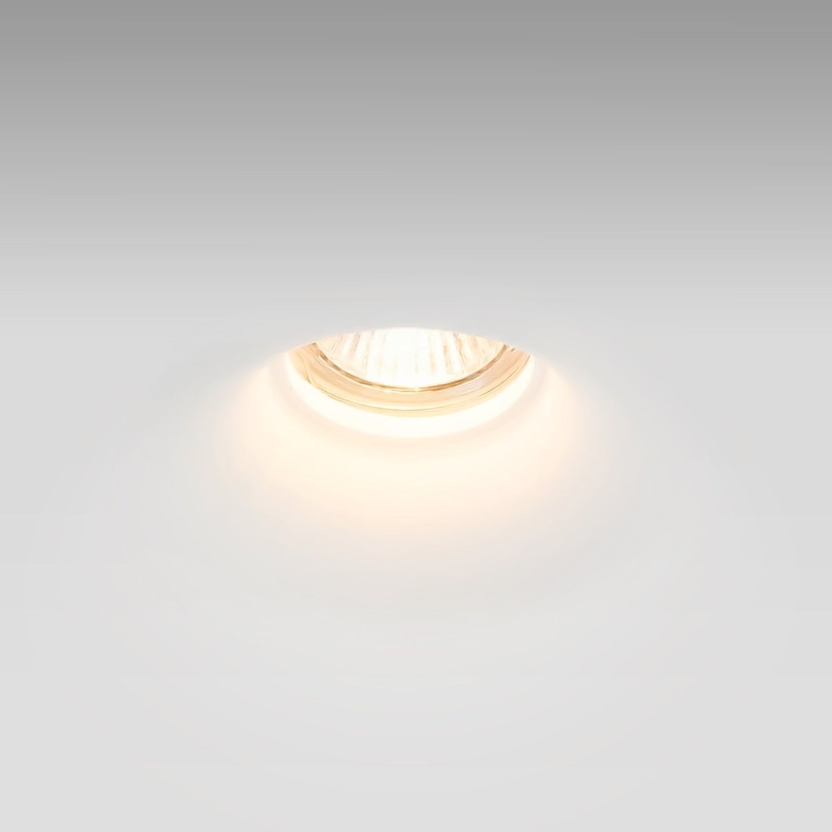 Aro downlight redondo de escayola "MUR" - GU10 - ø100mm - Barcelona Led-Accesorios