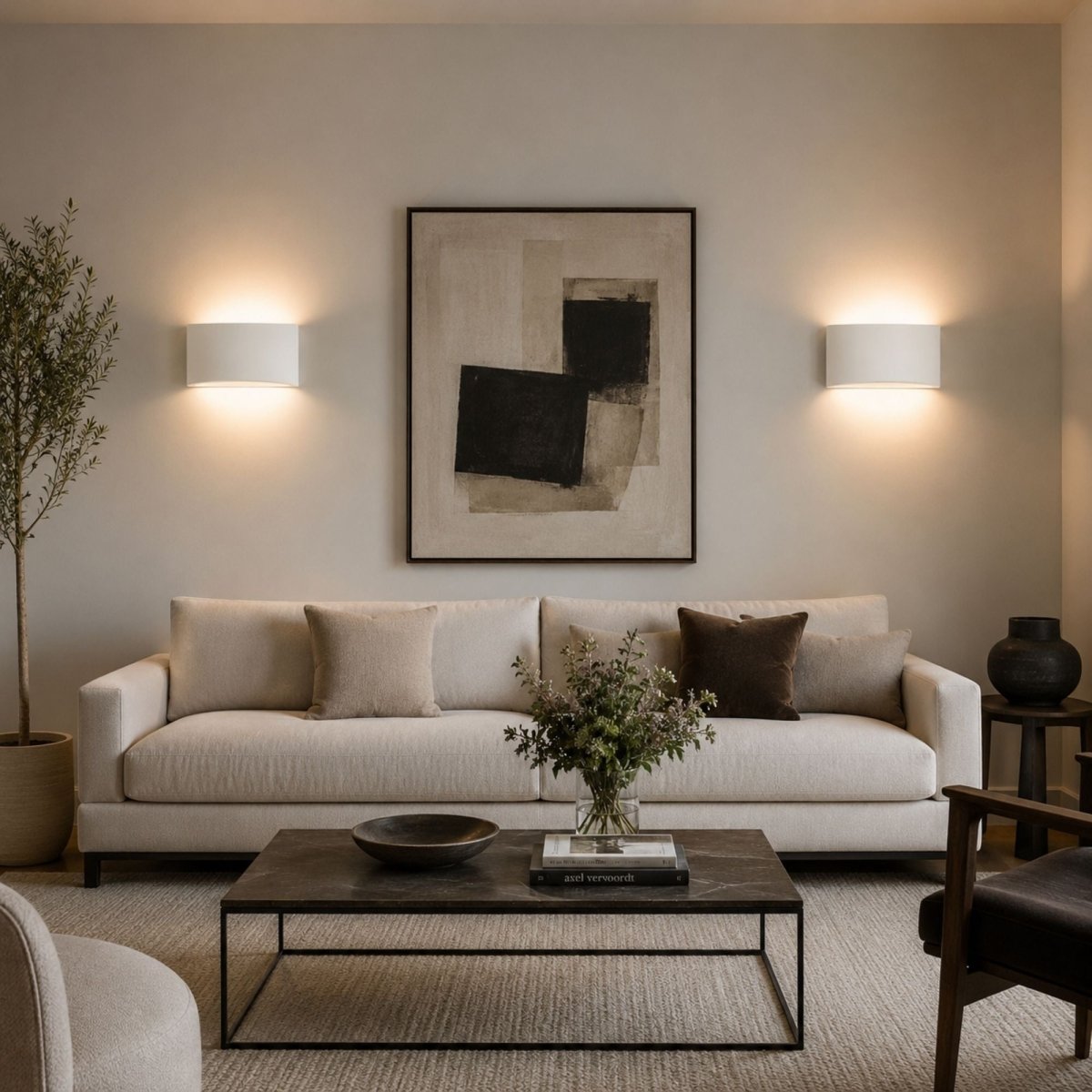 Aplique de pared de escayola "PEARL 300" - Doble cara - G9 - Barcelona Led-Decoración