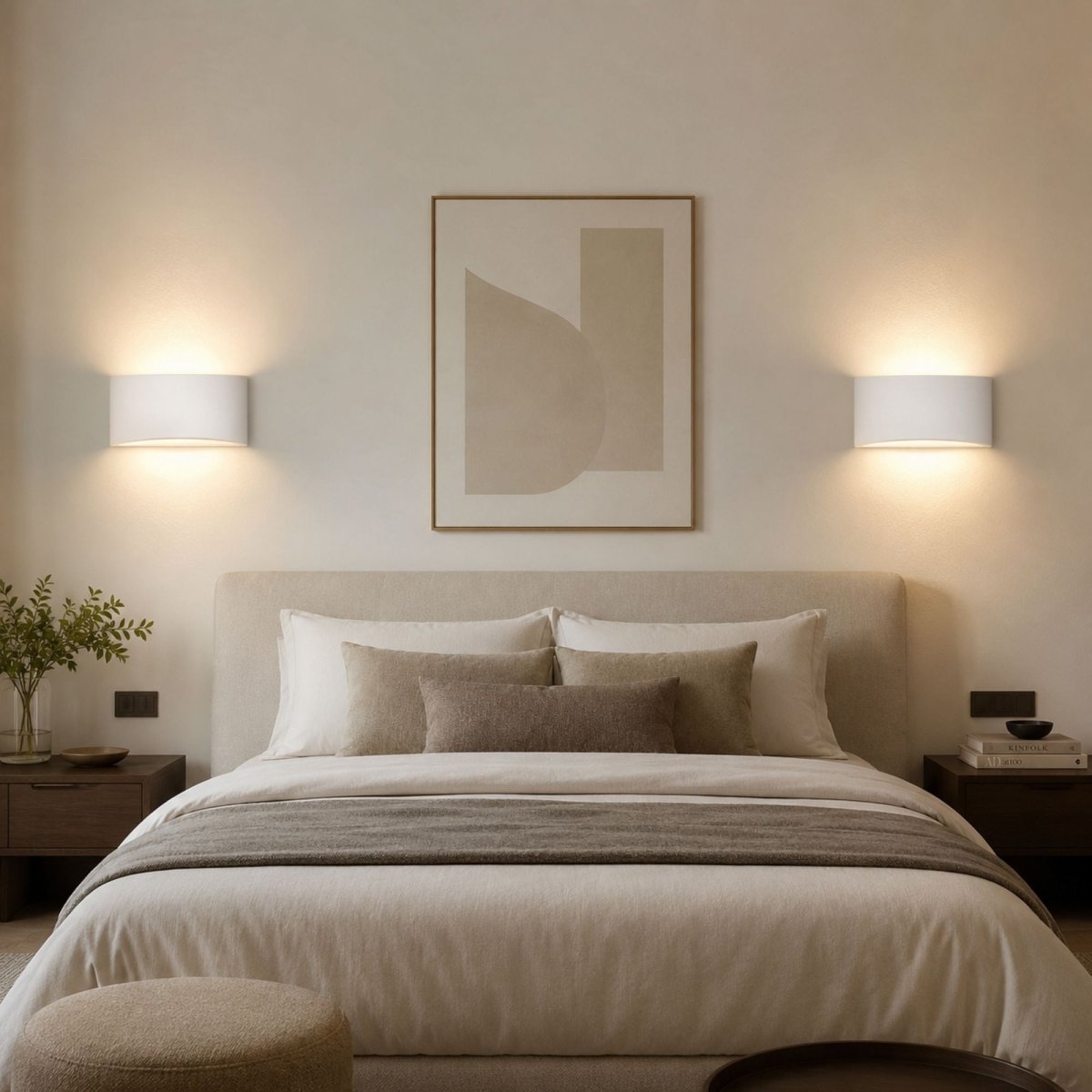 Aplique de pared de escayola "PEARL 300" - Doble cara - G9 - Barcelona Led-Decoración